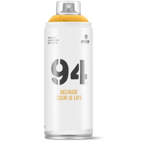 -CAHERSA- Pintura en Spray MTN Hardcore 400 ml 94 AMARILLO IPANEMA 400ML