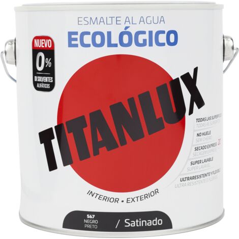 Titanlux Ecológico Esmalte al agua mulisuperficie Satinado Azul Índigo 750 ml