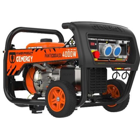 -CAHERSA- Generador Gasolina PANTICOSA S 4000W GENERGY Grupo de Luz