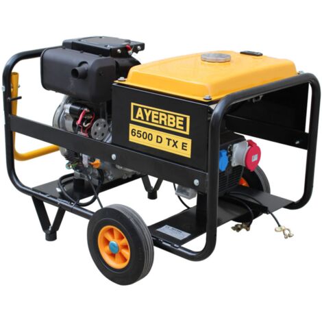 AYERBE - 5418450 - Generador  6500 Diesel TX con Arranque Eléctrico (1/5)