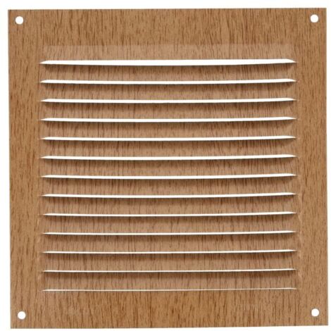 -CAHERSA- Rejilla Ventilación AMIG 3-150X150 Aluminio Haya (1/3)
