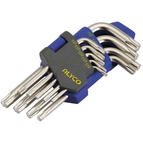 -CAHERSA- Llaves Torx ALYCO T10-T50 Pack 9 pz 193270