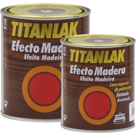 -CAHERSA- PINTURA TITANLAK EFECT. MADERA ROBLE 375 ML TITAN