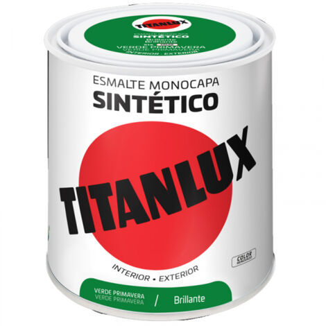 -CAHERSA- PINTURA TITANLUX  VERDE PRIMAVERA  750ML TITAN