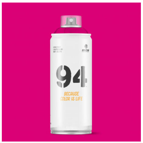 -CAHERSA- Pintura en Spray MTN Hardcore 400 ml 94 MAGENTA 400ML