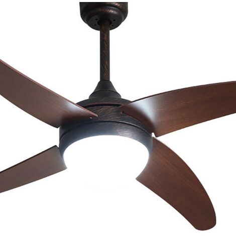 -CAHERSA- Ventilador de Techo  2XE27 DC KLOD RUSTICO/NOGAL 4 ASP.6