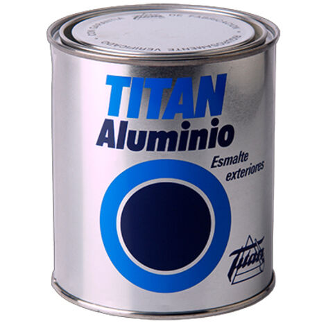 -CAHERSA- PINTURA ALUMINIO EXTERIORES 750 ML TITAN (1/3)