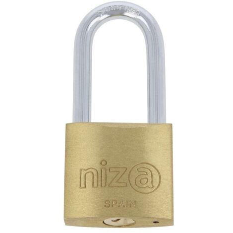 -CAHERSA- CANDADO NIZA AN-30 Latón Mate  AMIG