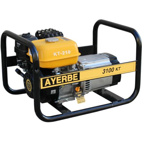 AYERBE - 5430005 - Grupo Electrógeno 3100 KT MN - Monofásico Motor KIOTSU con Arranque Eléctrico (1/5)