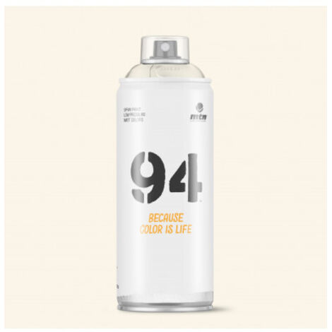 -CAHERSA- Pintura en Spray MTN Hardcore 400 ml 94 BLANCO MALTA RV-190
