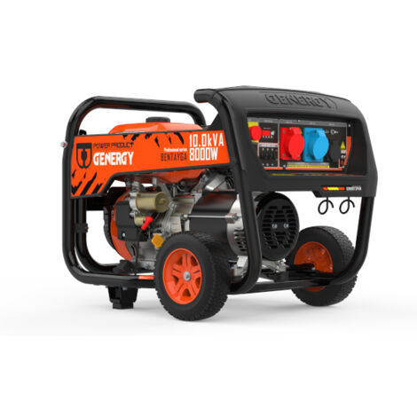 -CAHERSA- Generador Gasolina BENTAYGA 10kVA GENERGY Grupo de Luz
