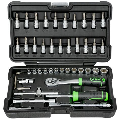 -CAHERSA- Estuche de 46 Pz Herramientas JBM 54109