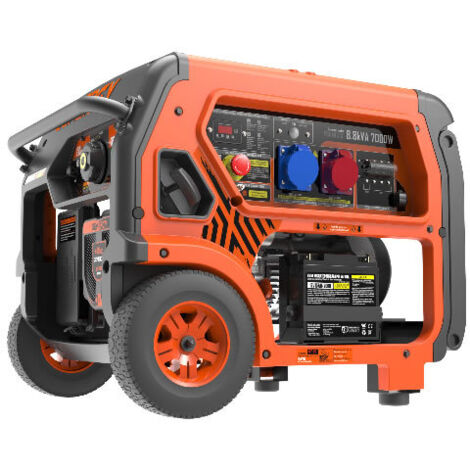 -CAHERSA- Generador Gasolina FORMIGAL 7000W GENERGY Grupo de Luz