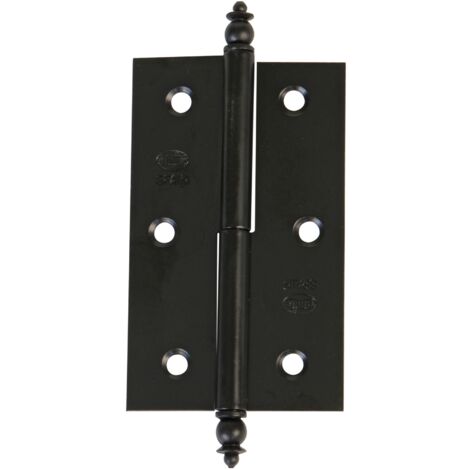 -CAHERSA- BISAGRA 541-70 Acero Negro Derecha AMIG