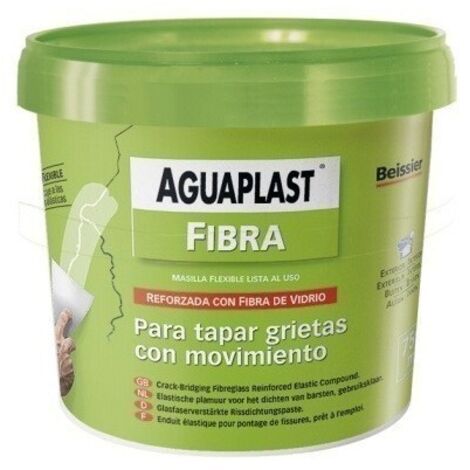 Masilla Fibra de Vidrio 750ml Blanco Interior Exterior Beissier