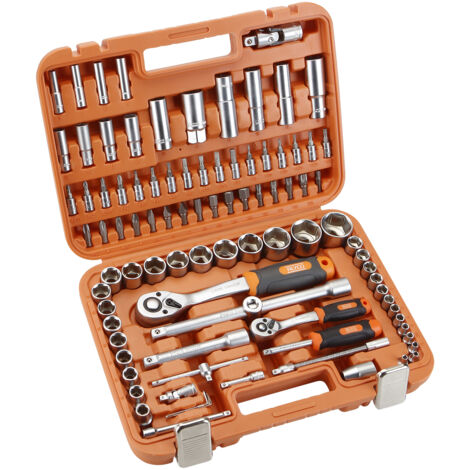 HR Juego llave vaso 192392 1/2-1/4 94 Piezas 72D