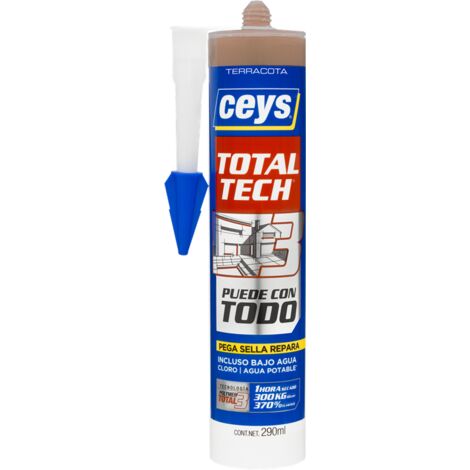 Adhesivo Sellador CEYS TOTALTECH Terracota 290ml (1/4)
