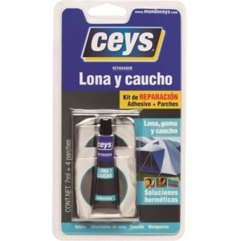 Reparador Lona y Caucho con Parches Ceys