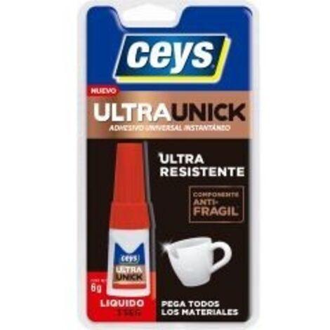 CEYS adhesivo instantaneo ceys ultraunick 6gr 504044 , 0UNIDADES (1/2)