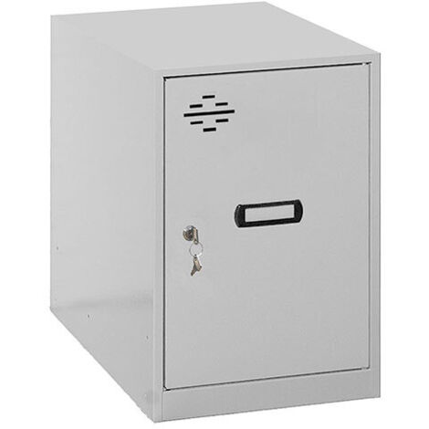 Armario Taquilla SIMONLOCKER desmontado Mini 475x300x500 mm gr/osc (1/5)