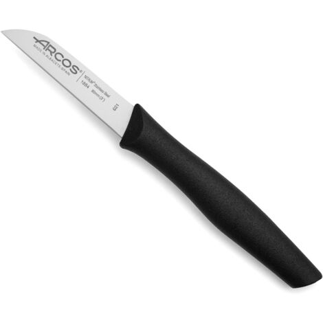 Cuchillo Cocina Mondador 80Mm Mango Polipropileno  Nova Negro  Inox Arcos