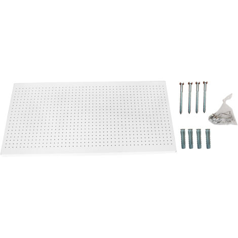 Panel perforado para herramientas SIMONWORK (40x90x3,5cm) BLANCO