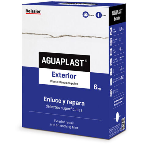 Aguaplast en polvo para exteriores estuche 6kg 70034-002