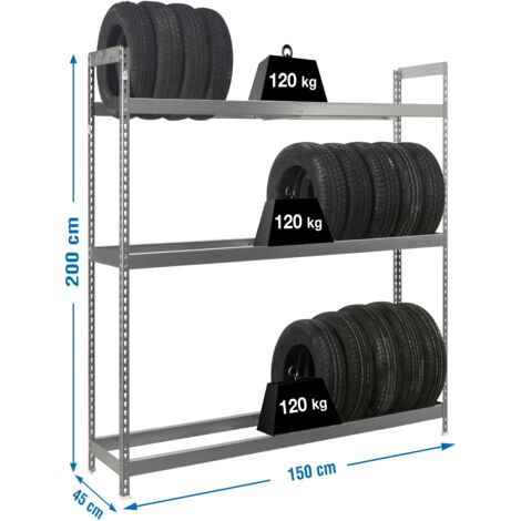 Estantería SIMONRACK Autoforte 1504-3 galvanizado