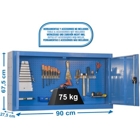 Armario Herramientas CABINET Tools Monobloque 650x900mm azul