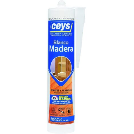 Sellador para Madera, Blanco, Cartucho  Ceys 505791