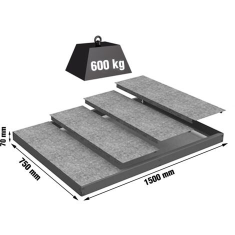 Estantería SIMONRACK Simonforte ea 1507 metal gris/galva (1/2)