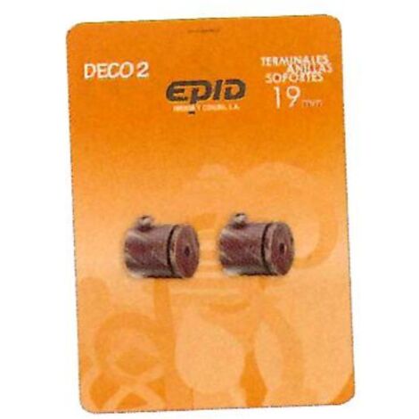 FPLUS cortina  2 soporte barra 19 mm pasillo cilindrico 06 negro
