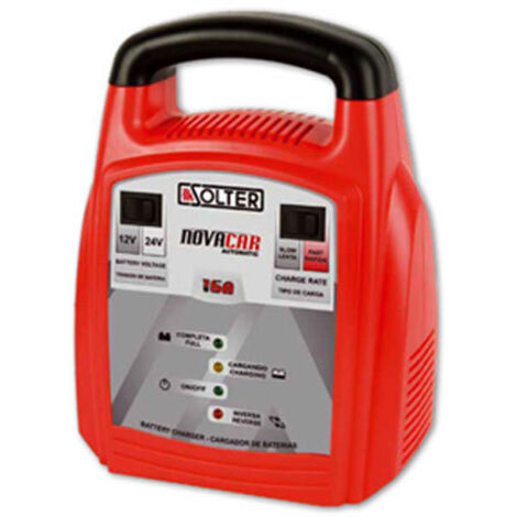 Cargador de baterias Solter Novacar 12 24V 16A