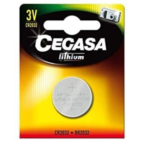 Cegasa 21474 pila doméstica Batería de un solo uso CR2032 Litio