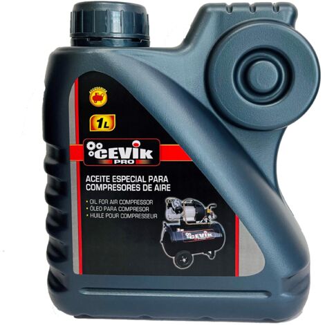 Aceite especial para compresores de pistón CEVIK CA-ACEITE1LT