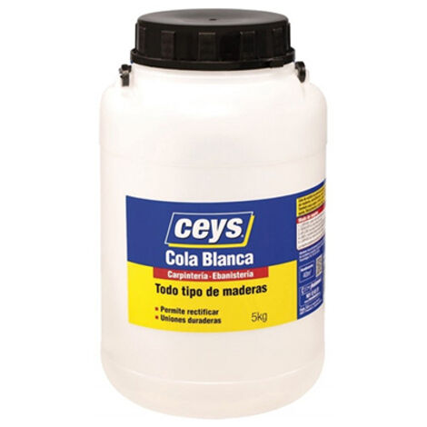 CEYS COLA BLANCA (BIDON 5 KG. (1/2)