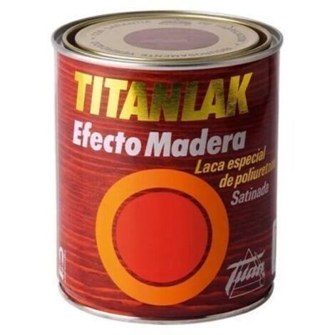 Pintura Laca TITANLAK Efecto Madera Nogal 375 ml