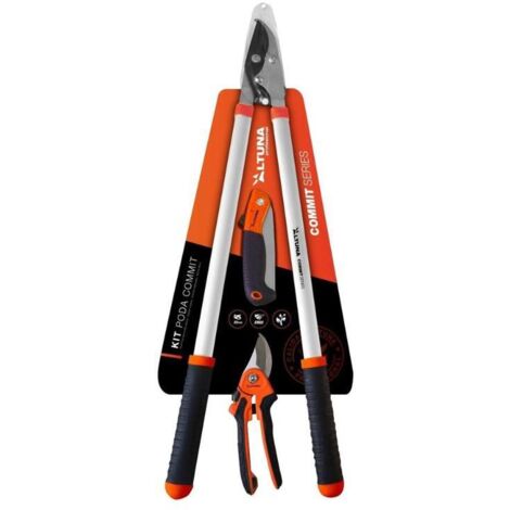 ALTUNA KIT1 PODA JARDIN TIJERA 2 MANOS+SERRUCHO+TIJERA 1 MANO