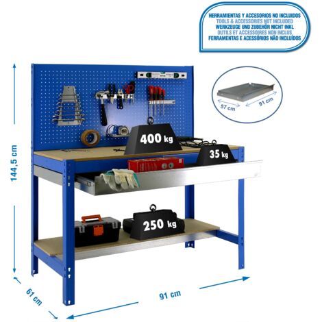 Kit Simonwork Bt2 Box 900 Azul/madera 1445x910x610