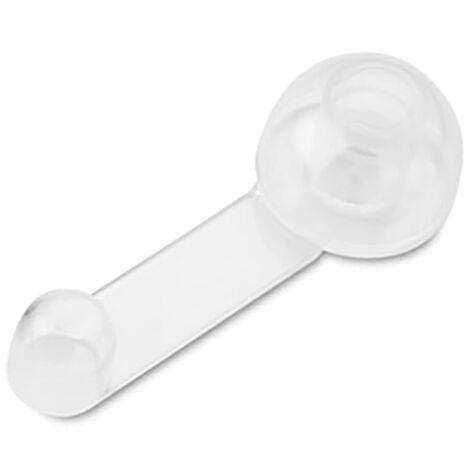 INOFIX tope retenedor giratorio adhesivo transparente blister 1