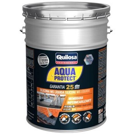 Quilosa-Silicona MS Liquida 5Kg Negro