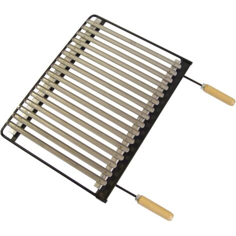 Parrilla barbacoa IMEX EL ZORRO inox. 60x41cm. 71625