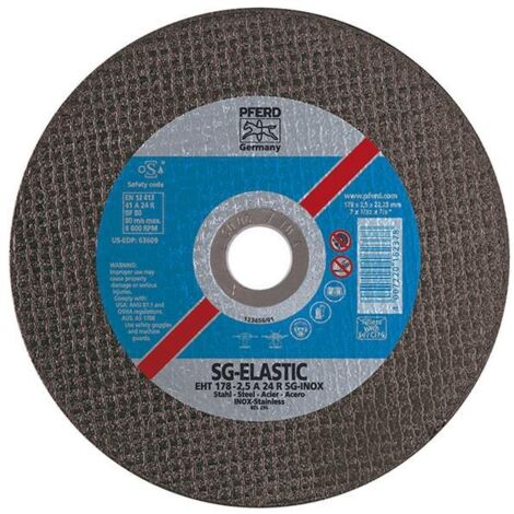Disco de corte A60RSG-INOX 115x1, 0mm Gera. Caballo