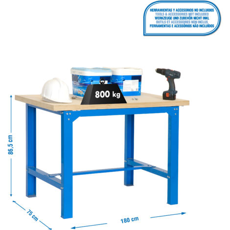 Kit Simonwork Bt6 Plywood 1800 Azul/madera 865x1800x750