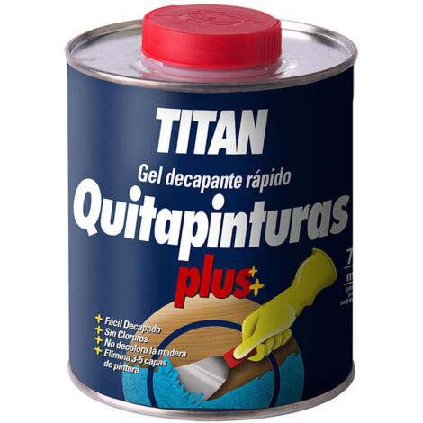 Gel decapante quitapinturas plus, 375ml Titan 05D000138