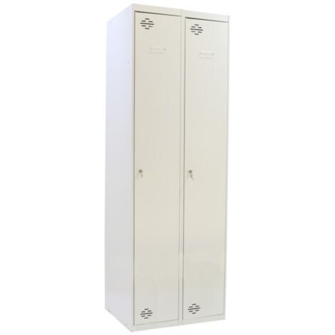 Taquillas metálicas SIMONLOCKER (180x80x50cm) GRIS PRELACADO (1/5)