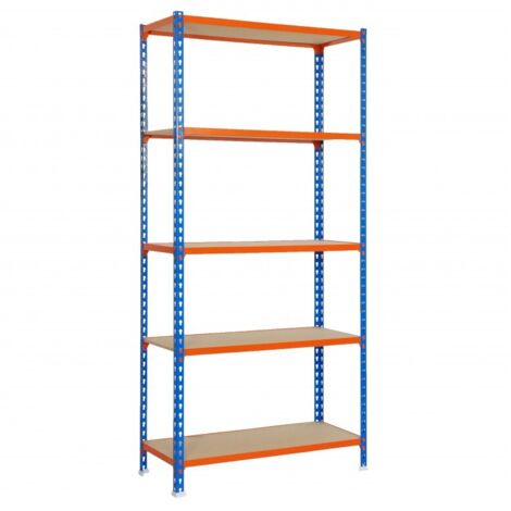 Kit Maderclick Mini 5/400 Azul/naranja/madera 1800x800x400