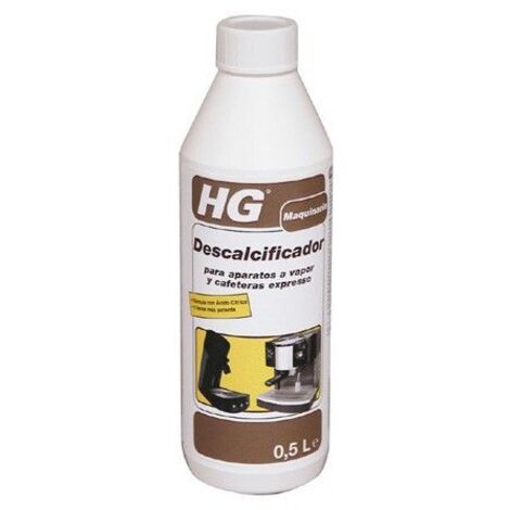 HG – Descalcificador para cafeteras espresso a base de ácido cítrico – 6 dosis – Mantiene el sabor del café – Prolonga la vida útil de la máquina (1/4)