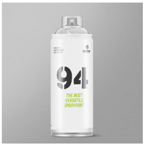 Pintura en Spray MTN Hardcore 400 ml 94 PLATA JOYA 400 ML (1/2)