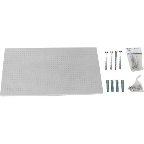 Panel perforado para herramientas SIMONWORK (60x150x3,5cm) BLANCO